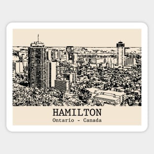 Hamilton - Ontario Magnet